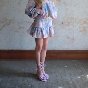 Selkie Dusk Heather Skirt NWT